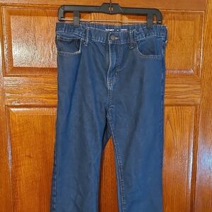 Boys (Teen) Size 18 Old Navy Straight Blue Jeans